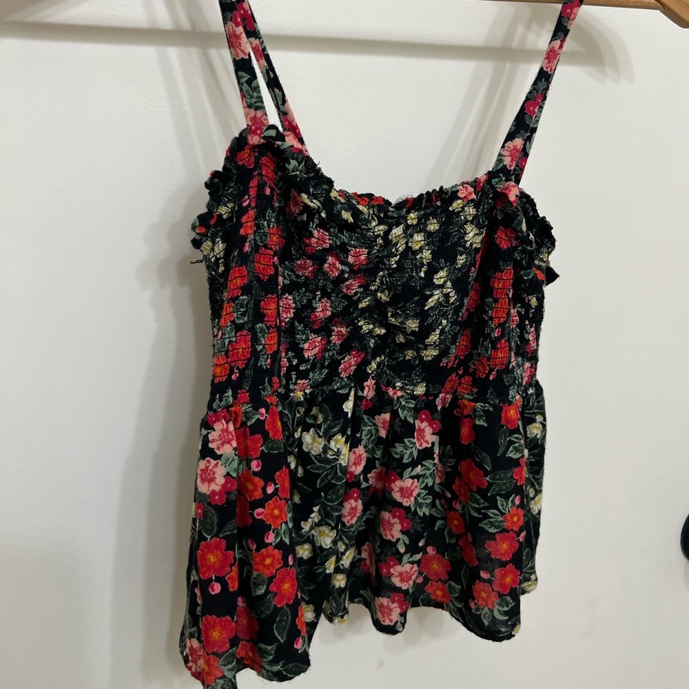Floral Crop Top